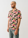 ALLOVER VINTAGE LOGO CAMP COLLAR SHIRT