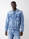 JIMMY ROPE STITCH OVERSIZED JACKET