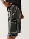 VINNY BIG T DENIM CARGO SHORT