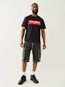 VINNY BIG T DENIM CARGO SHORT