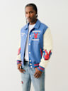 TRUE RELIGION X PLAYBOY BOMBER VARSITY JACKET