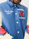 TRUE RELIGION X PLAYBOY BOMBER VARSITY JACKET