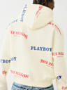 TRUE RELIGION X PLAYBOY CINCHED HOODIE