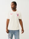 TRUE RELIGION X PLAYBOY 'TAILS YOU WIN' TEE