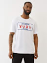 TRUE RELIGION X PLAYBOY LOGO TEE