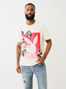 TRUE RELIGION X PLAYBOY PATCH BUNNY TEE