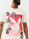 TRUE RELIGION X PLAYBOY PATCH BUNNY TEE