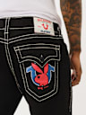 TRUE RELIGION X PLAYBOY ROCCO BIG T SKINNY JEAN
