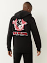 ARCH LOGO BUDDHA ZIP HOODIE