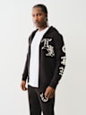 SUDADERA CON CAPUCHA Y CIERRE PROPERTY OF NONE