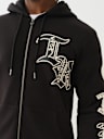 SUDADERA CON CAPUCHA Y CIERRE PROPERTY OF NONE