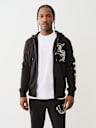 SUDADERA CON CAPUCHA Y CIERRE PROPERTY OF NONE