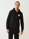 SUDADERA CON CAPUCHA Y CIERRE DE ESTILO GRAFFITI