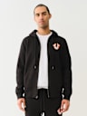 SUDADERA CON CAPUCHA Y CIERRE DE ESTILO GRAFFITI