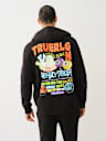 SUDADERA CON CAPUCHA Y CIERRE DE ESTILO GRAFFITI