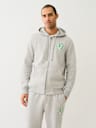 SUDADERA CON CAPUCHA Y CIERRE DE ESTILO GRAFFITI