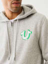 SUDADERA CON CAPUCHA Y CIERRE DE ESTILO GRAFFITI