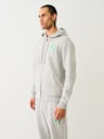SUDADERA CON CAPUCHA Y CIERRE DE ESTILO GRAFFITI