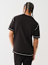 EMBROIDERED HORSESHOE FLATLOCK TEE