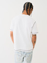 EMBROIDERED HORSESHOE FLATLOCK TEE