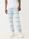 ROCCO STACKED ZIPPER SKINNY JEAN