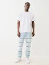 ROCCO STACKED ZIPPER SKINNY JEAN