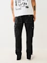 ROCCO STACKED ZIP HEM CARGO SKINNY JEAN