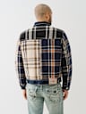 BIG T PATCHWORK PLAID JACKET