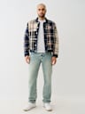 BIG T PATCHWORK PLAID JACKET