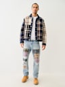 BIG T PATCHWORK PLAID JACKET