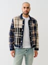 BIG T PATCHWORK PLAID JACKET