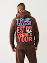 FLOWER PATCH ZIP HOODIE