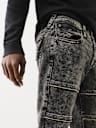 ROCCO STACKED ZIPPER SKINNY JEAN