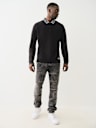 ROCCO STACKED ZIPPER SKINNY JEAN