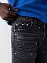 VINNY HORSESHOE CHARM ULTRA BAGGY JEAN