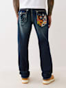 RICKY EMBROIDERED POCKET STRAIGHT JEAN