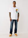 RICKY EMBROIDERED POCKET STRAIGHT JEAN