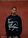 SCRIPT LOGO CREWNECK SWEATSHIRT
