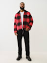 BUFFALO PLAID ZIP JACKET