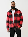 BUFFALO PLAID ZIP JACKET