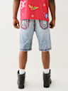 VINNY ROPE STITCH ULTRA BAGGY SHORT