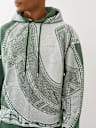 SUDADERA CON CAPUCHA DE POLAR CON DINERO TRUE