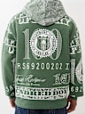 SUDADERA CON CAPUCHA DE POLAR CON DINERO TRUE