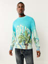 PALM TREE KNIT SWEATER