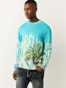 PALM TREE KNIT SWEATER