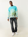 PALM TREE KNIT SWEATER