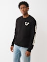 RELAXED LOGO SWEATER