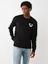 RELAXED LOGO SWEATER