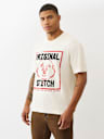 FLOCKED ORIGINAL STITCH TEE