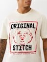 FLOCKED ORIGINAL STITCH TEE